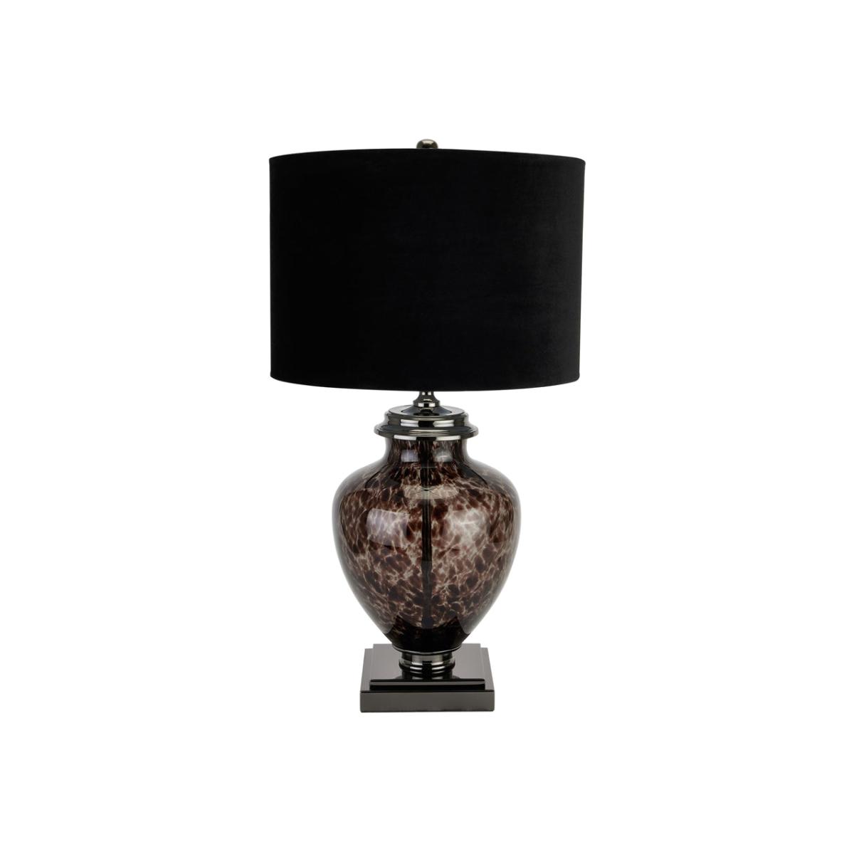 Hill Interiors Black Dapple Perugia Lamp – image 1