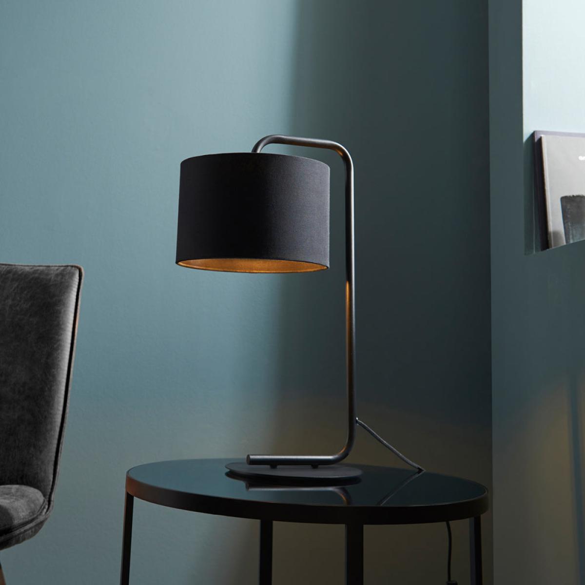 Olivia's Cora Table Lamp in Black – image 3