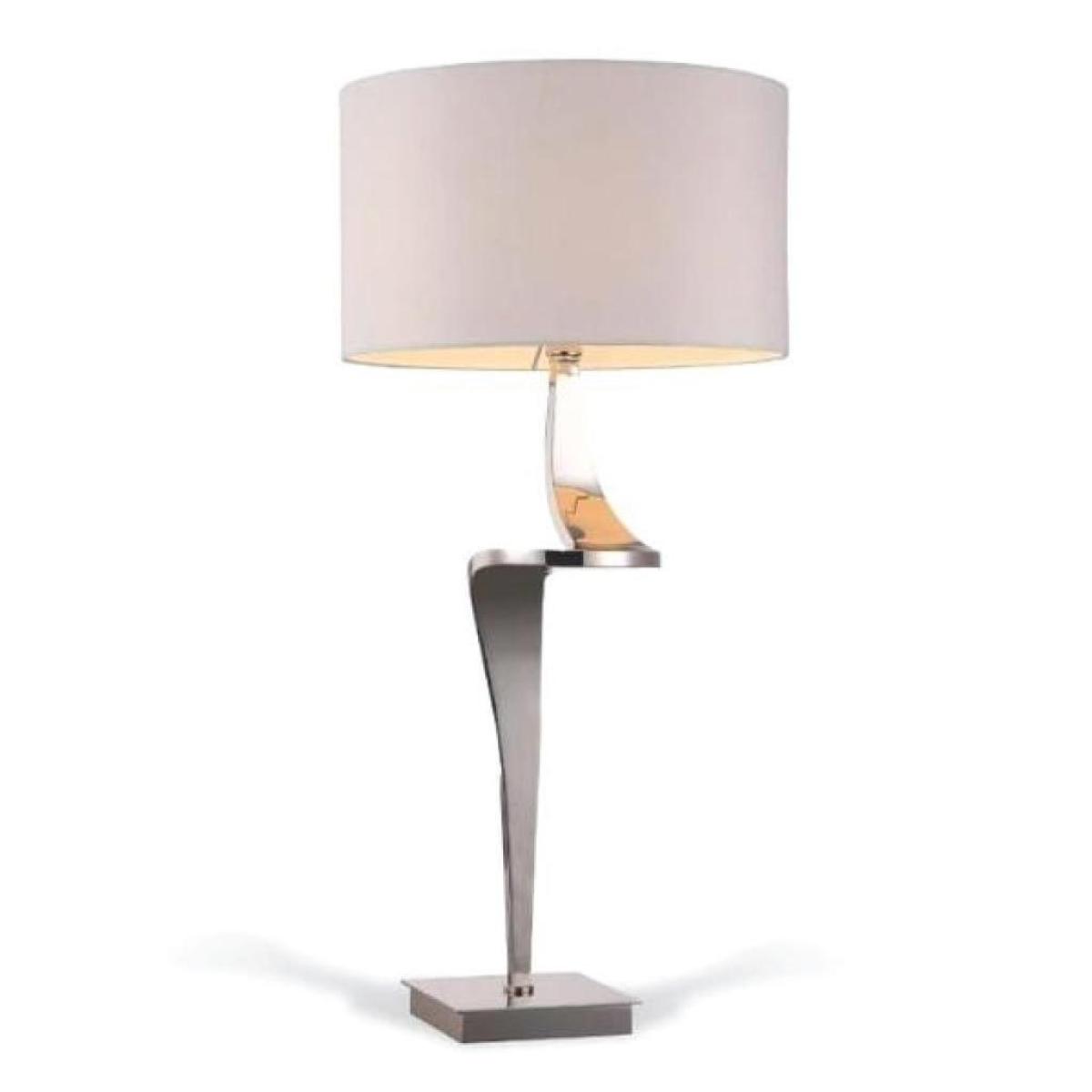 RV Astley Enzo Nickel Table Lamp / Left – image 2