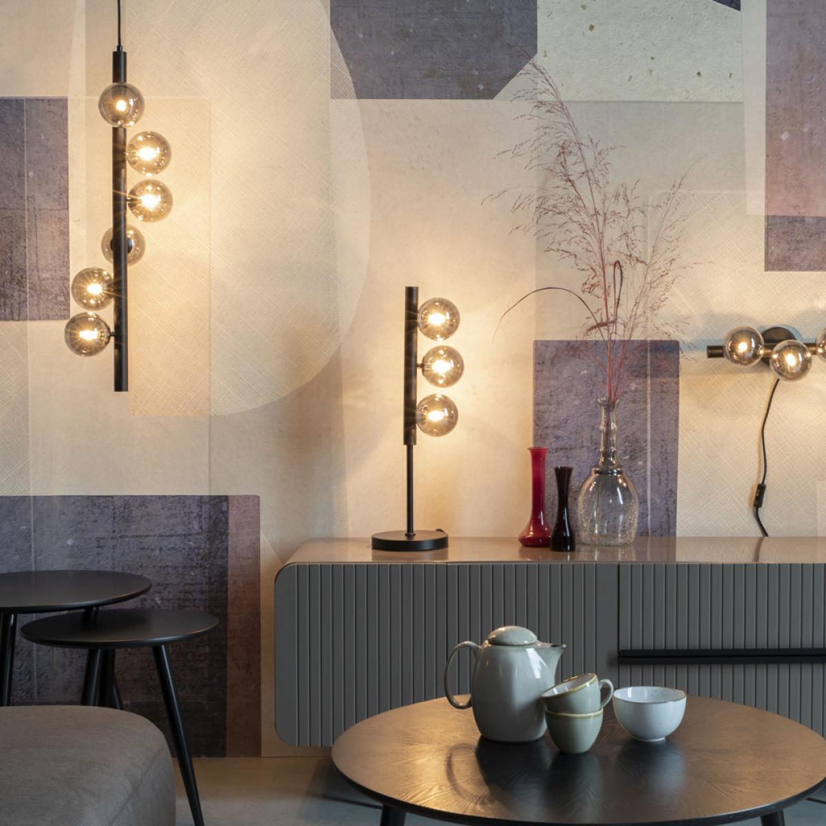 Olivia's Nordic Living Collection - Noa Table Lamp in Smoke – image 4