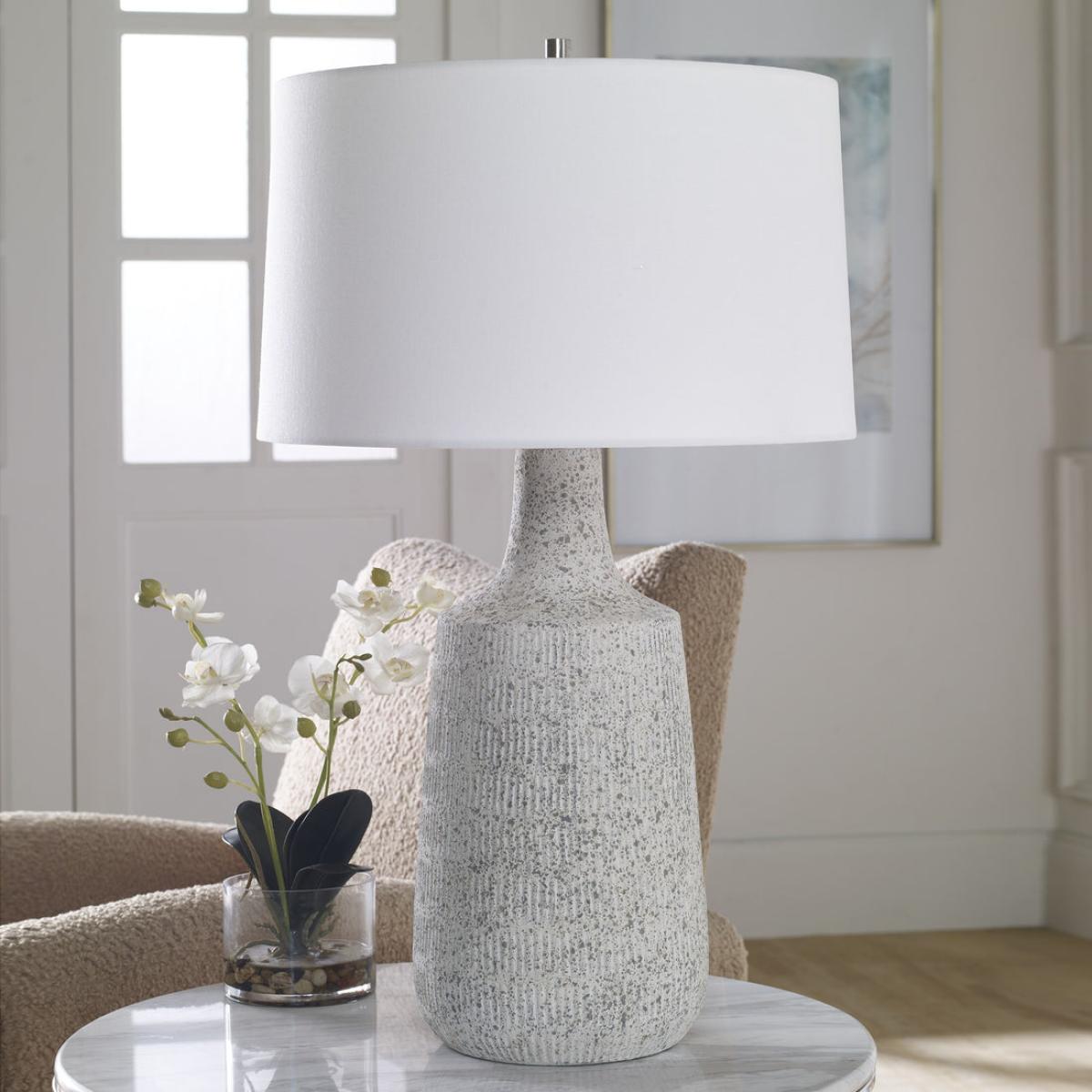 Uttermost Scouts White Table Lamp – image 2