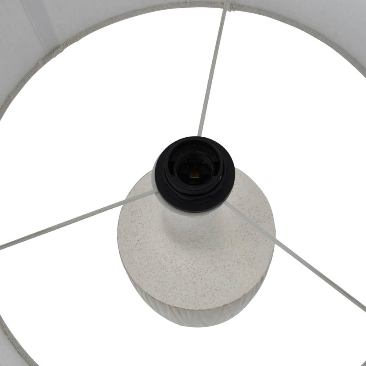 Libra Porcelain Reeds Lamp With Shade – image 3