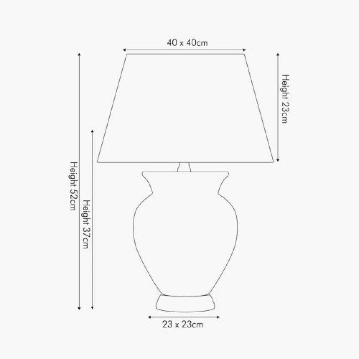 Olivia's Harley Ceramic Table Lamp in Cream – image 3