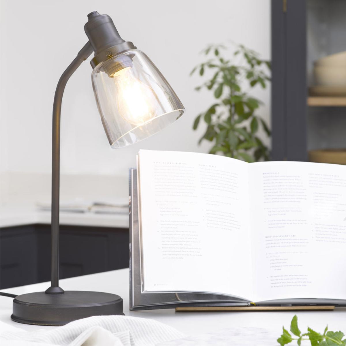 Garden Trading Hoxton Dome Table Lamp in Antique Bronze – image 2