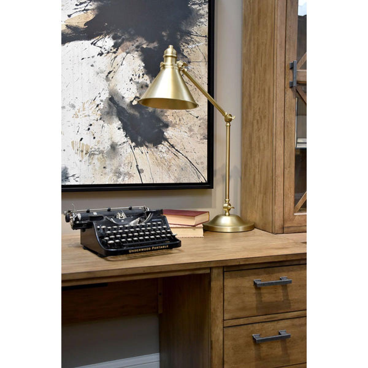 Elstead Provence 1 Light Table Lamp Aged Brass | Outlet – image 2