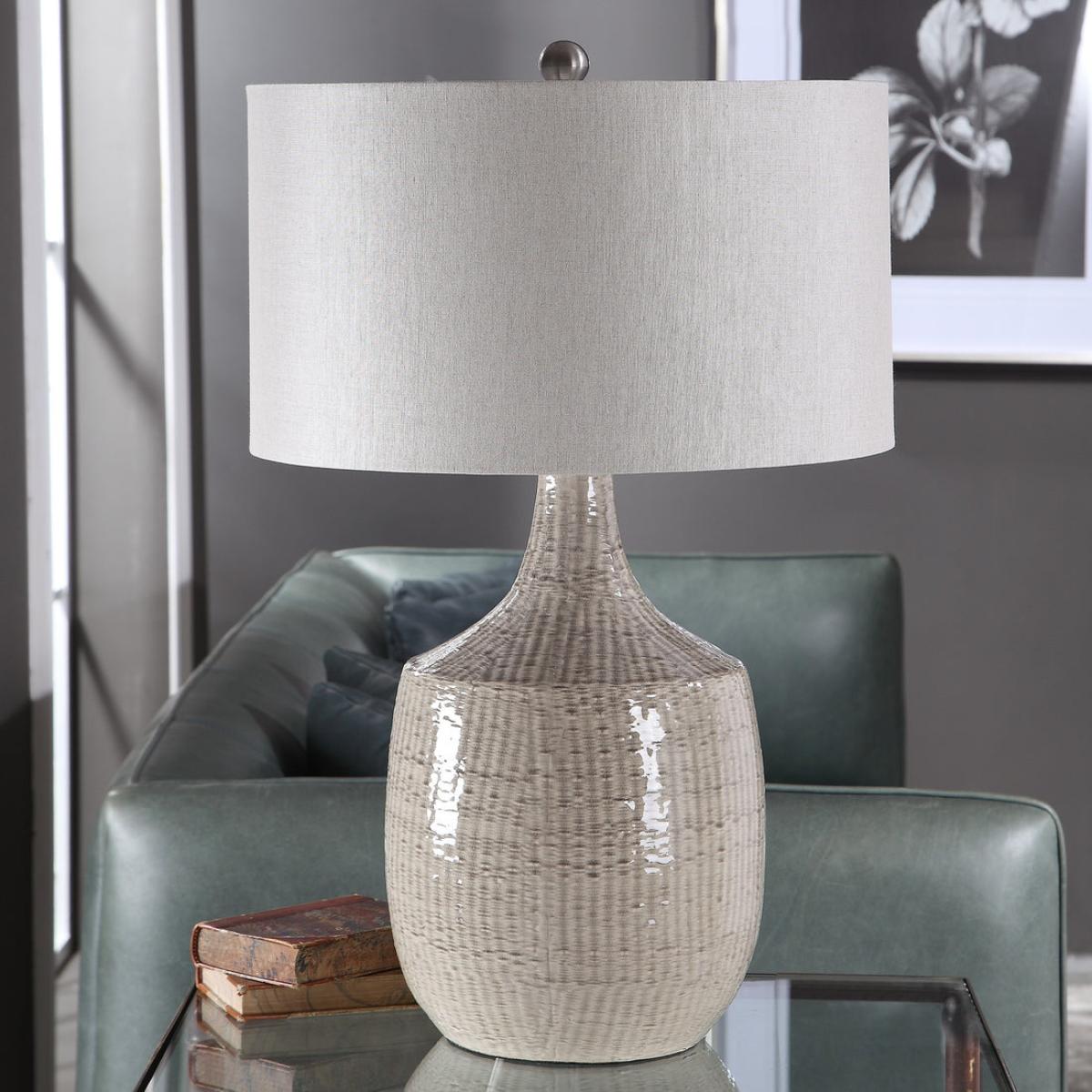 Uttermost Felipe Gray Table Lamp – image 3