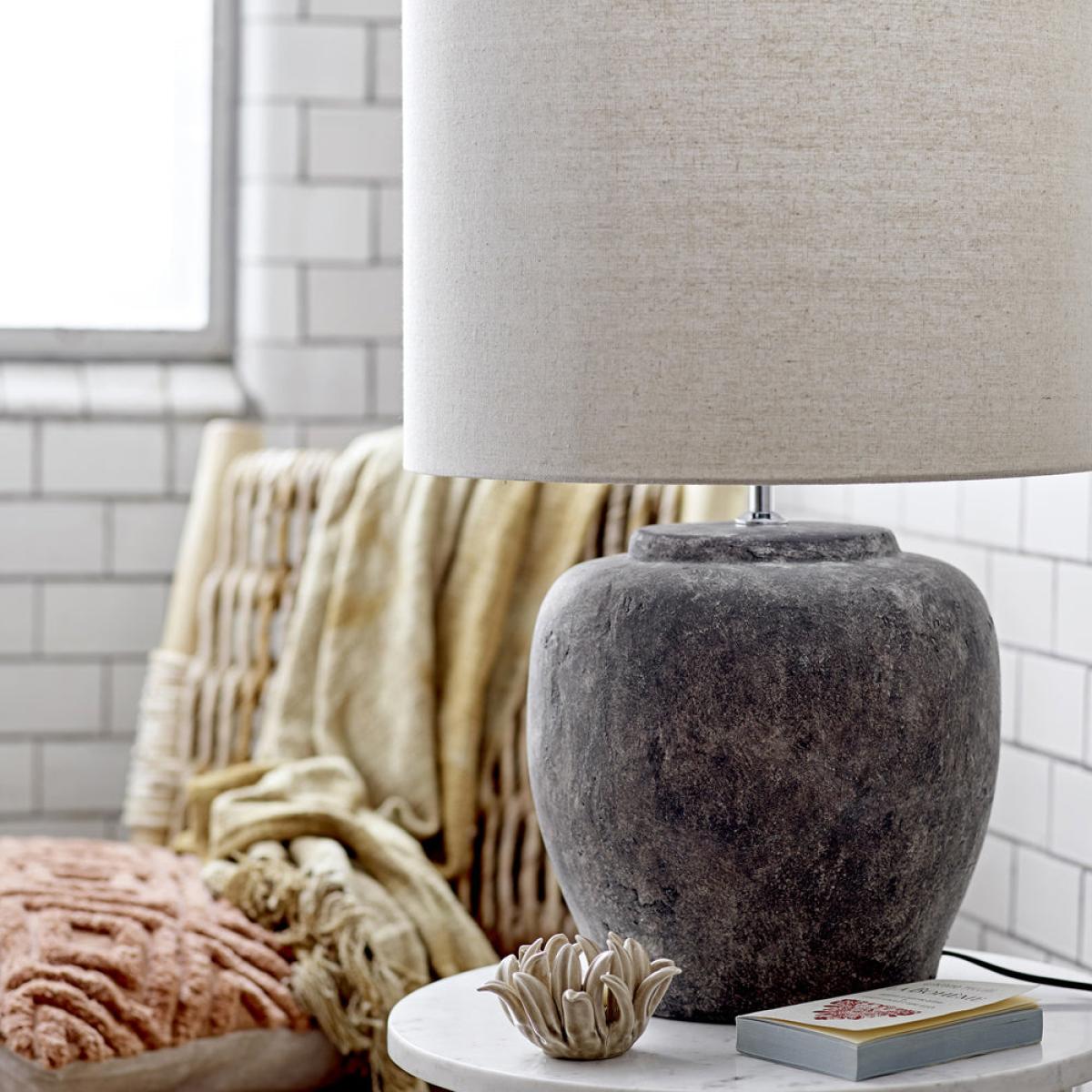 Bloomingville Isabelle Table lamp in Natural Stoneware – image 2