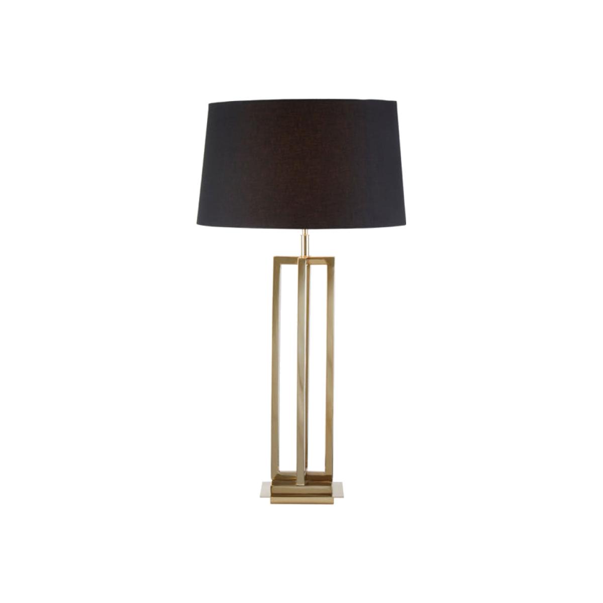 Olivia's Skylar Table Lamp Rectangular Gold / Gold / Rectangle – image 1
