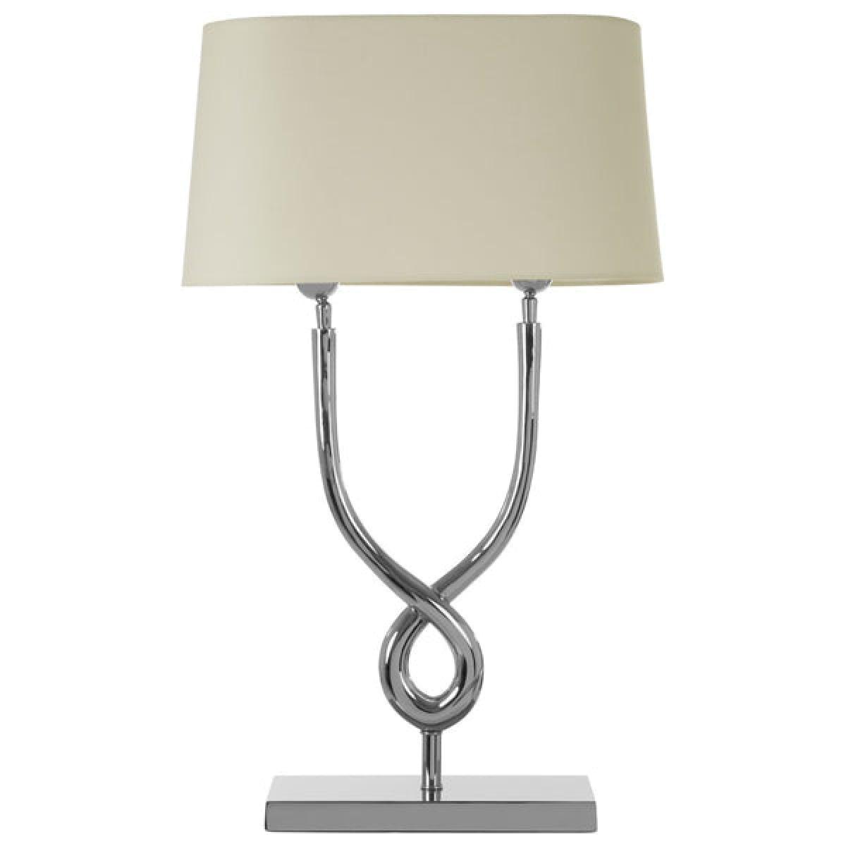 Olivia's Skylar Table Lamp Silver Cross / Silver / Cross Base – image 2