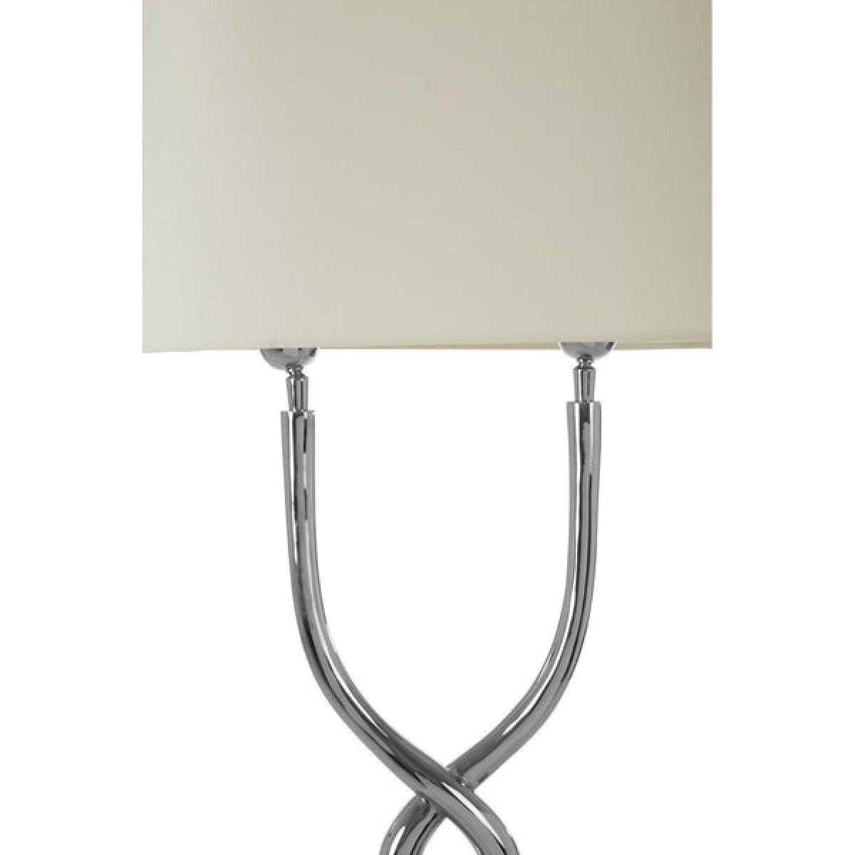 Olivia's Skylar Table Lamp Silver Cross / Silver / Cross Base – image 3