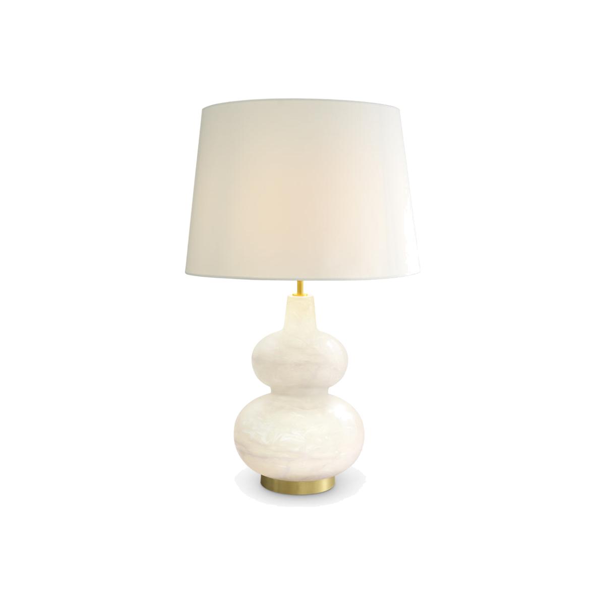 Eichholtz Cavo Table Lamp Cavo in Antique Brass with Shade – image 1