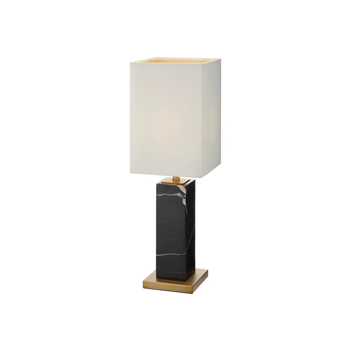 RV Astley Micaela Marble Table Lamp Black