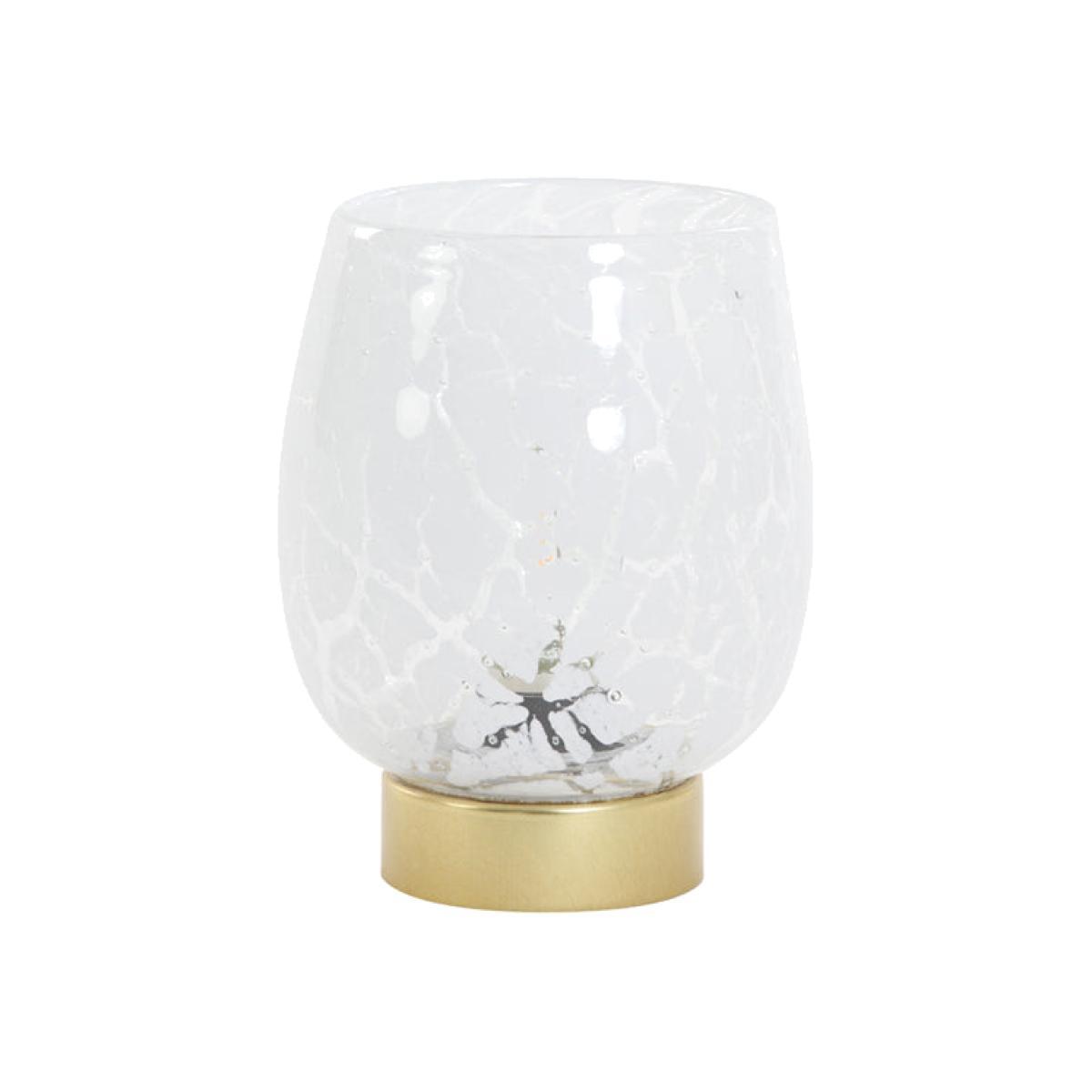 Light & Living Sylas Table Lamp White and Bronze