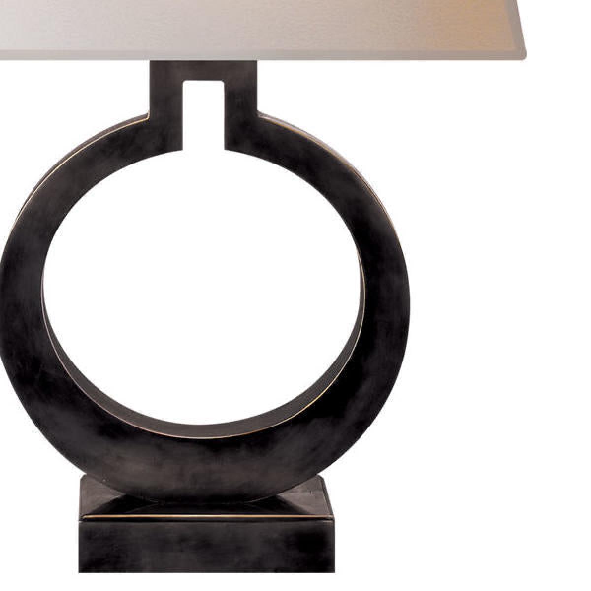 Andrew Martin Ring Form Table Lamp Bronze / Small – image 2