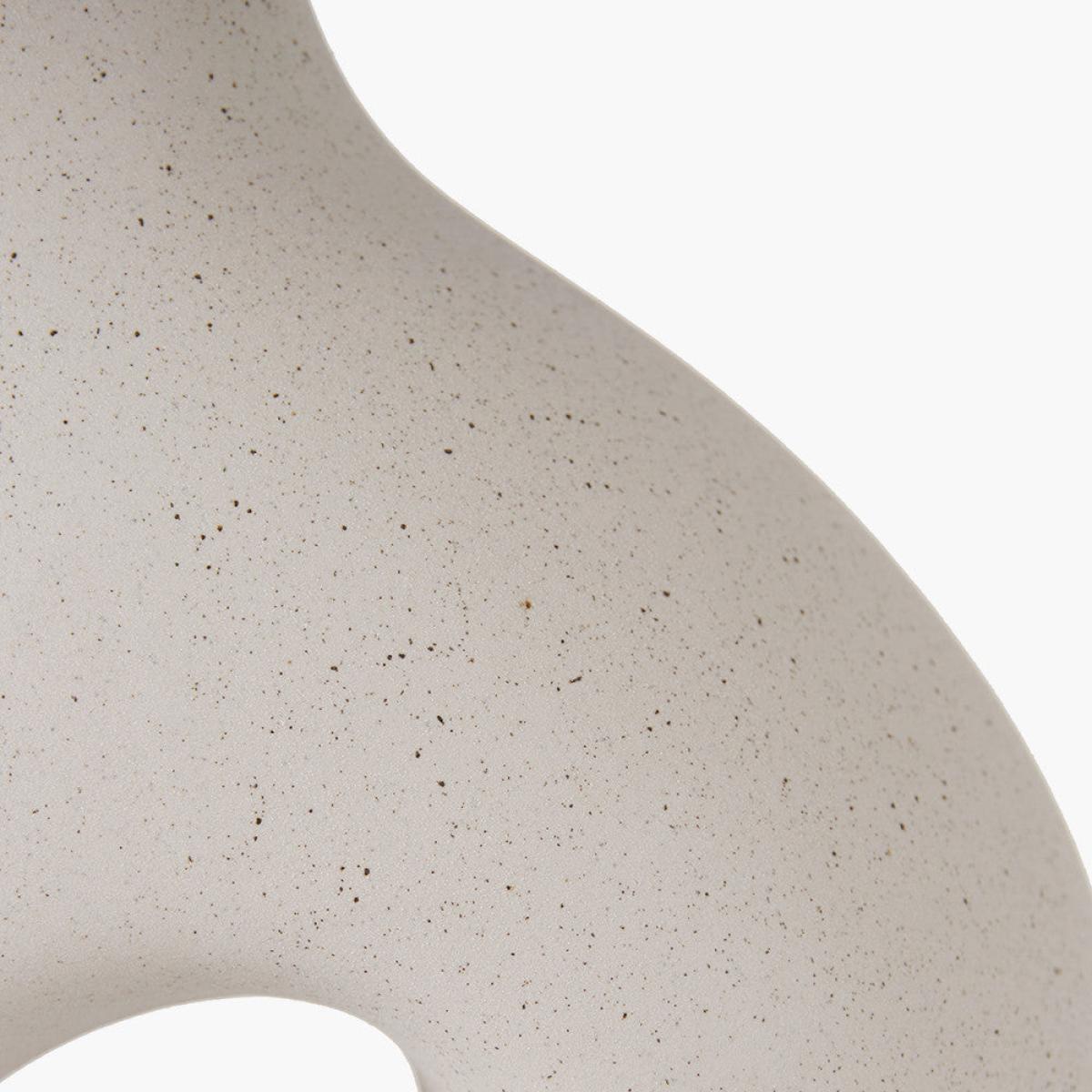 Olivia's Malia Monochrome Organic Ceramic Table Lamp – image 4