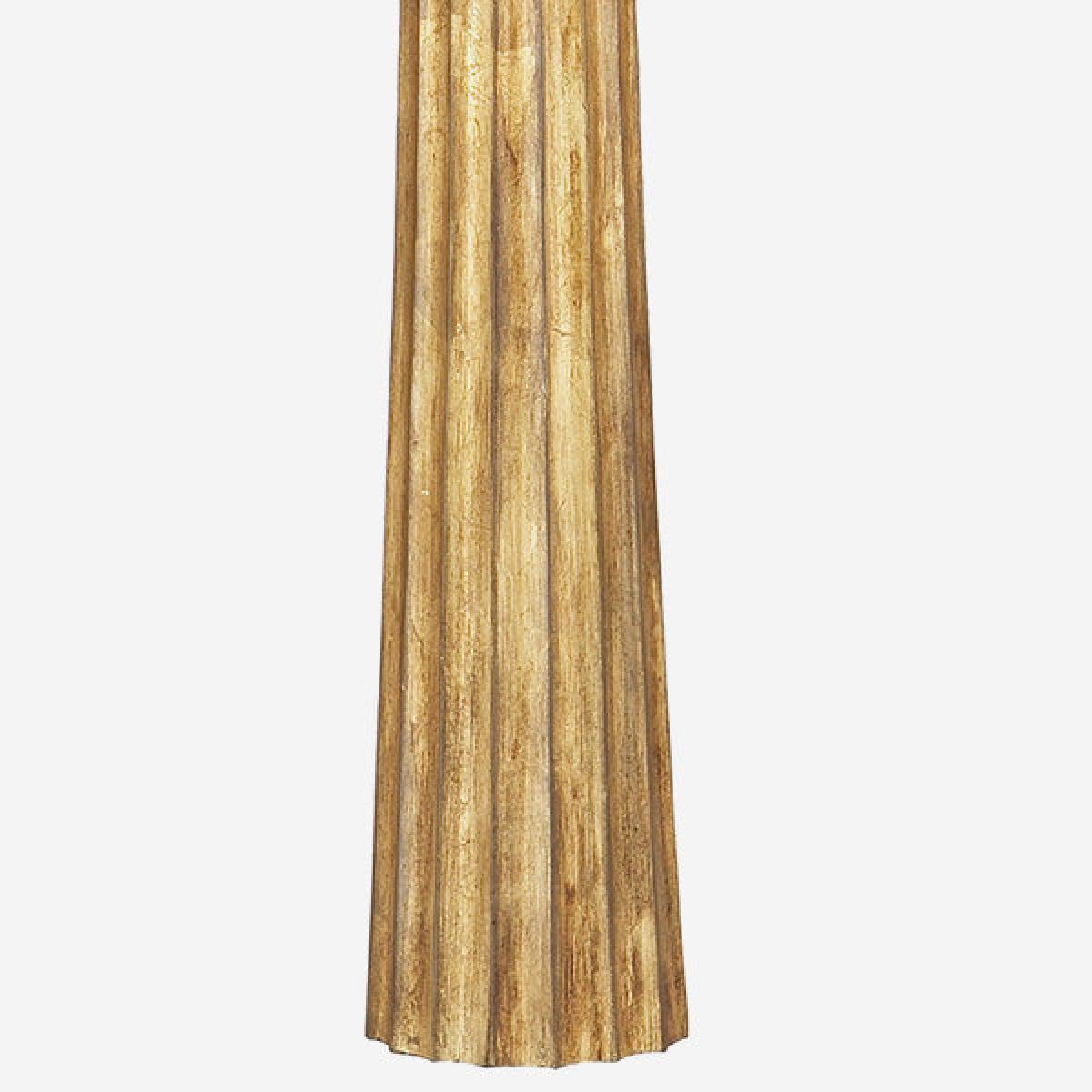 Andrew Martin Fluted Table Lamp Spire Gilded Iron – image 2