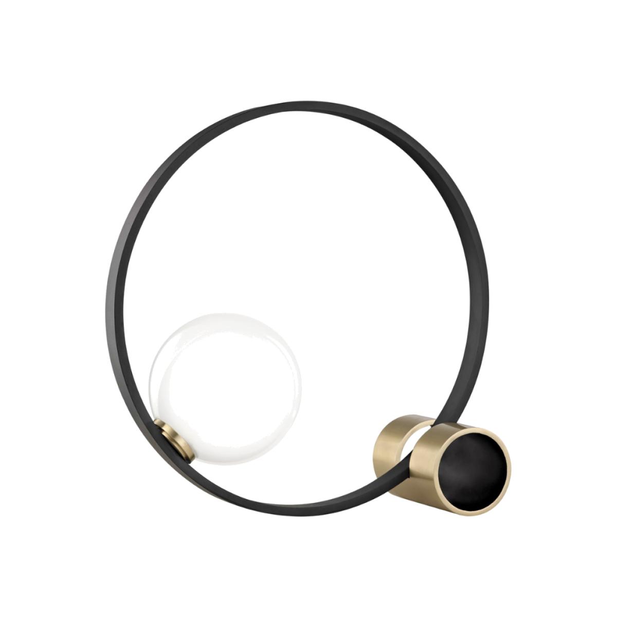 Hudson Valley Lighting Zena 1 Light Table Lamp in Aged Brass