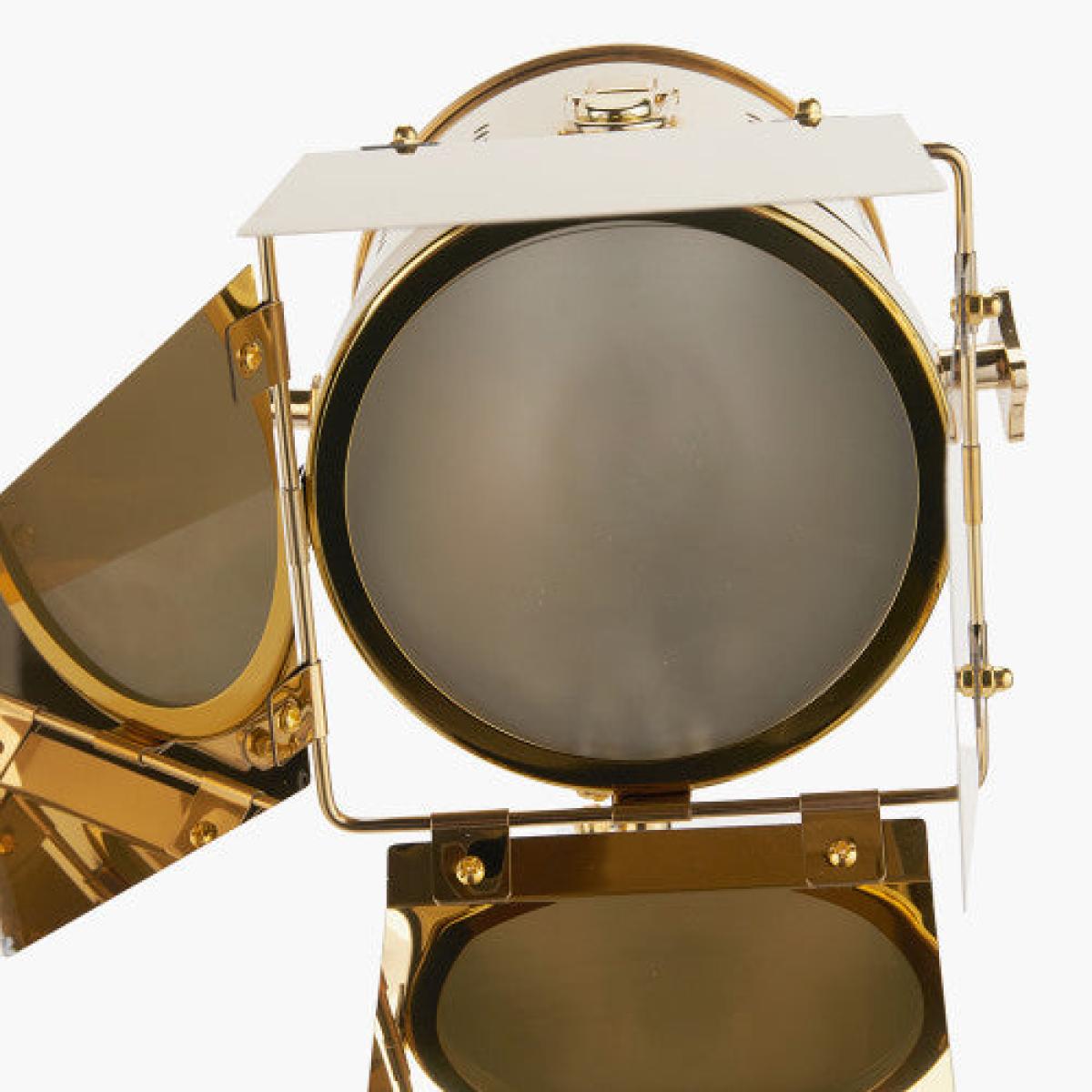 Olivia's Stanley Tripod Table Lamp in Gold and Black – image 4