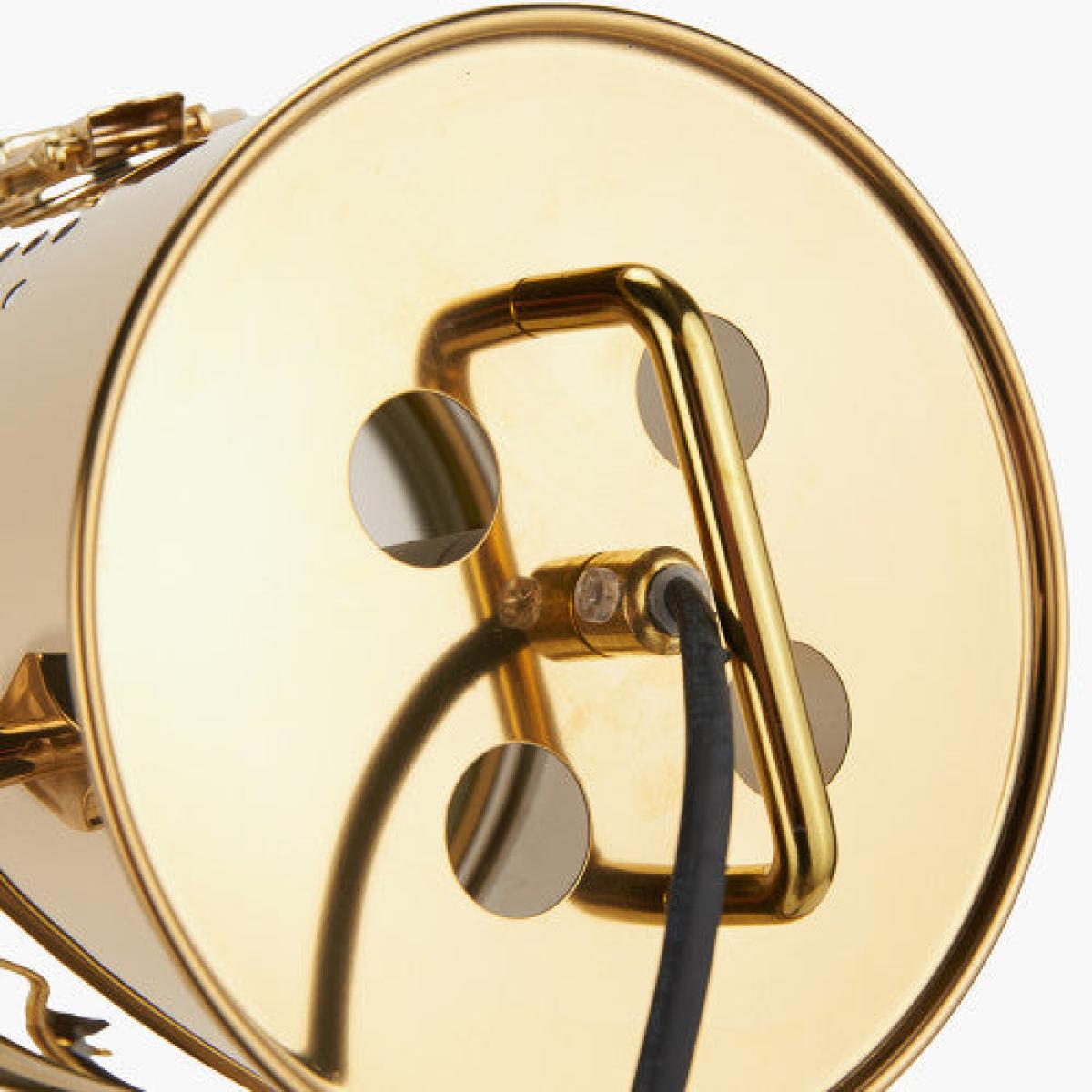 Olivia's Stanley Tripod Table Lamp in Gold and Black – image 5