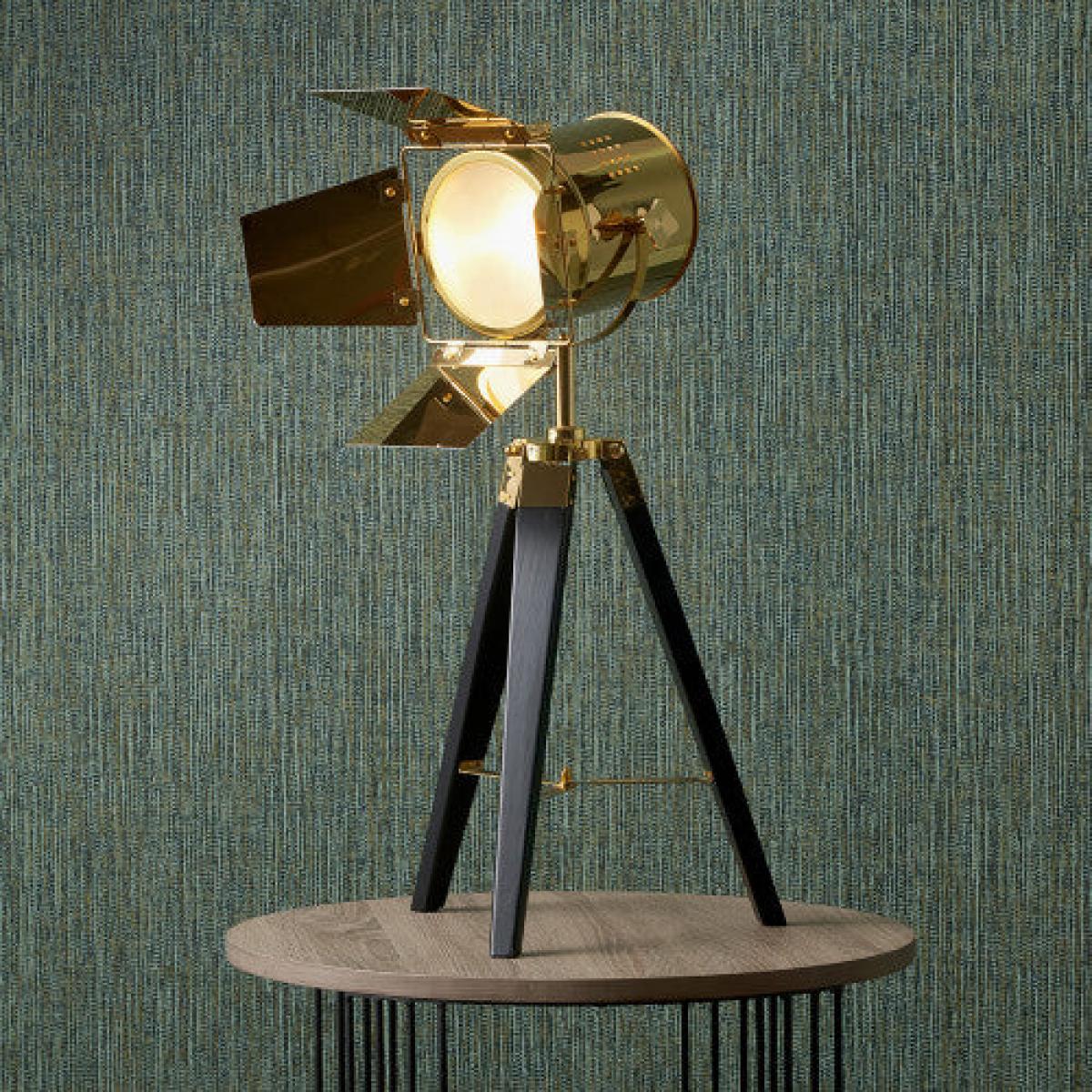 Olivia's Stanley Tripod Table Lamp in Gold and Black – image 7