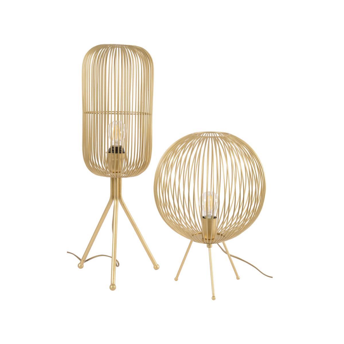 Libra Tova Tall Tripod Table Lamp Gold – image 2
