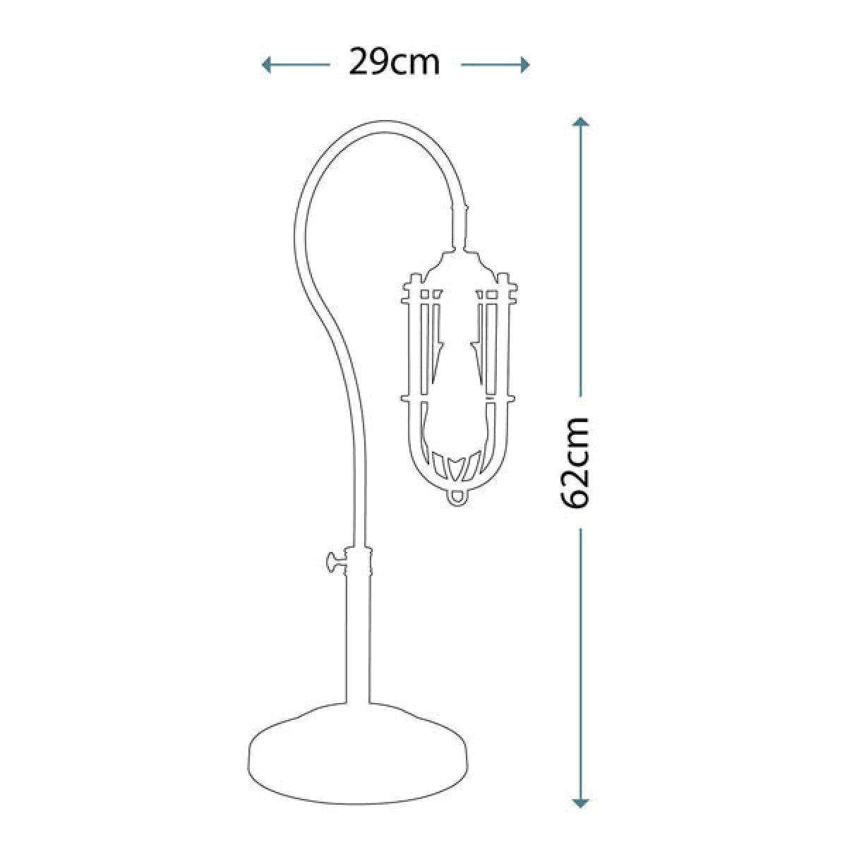 Elstead Urban Renewal 1 Light Table Lamp Dark Antique Brass – image 3