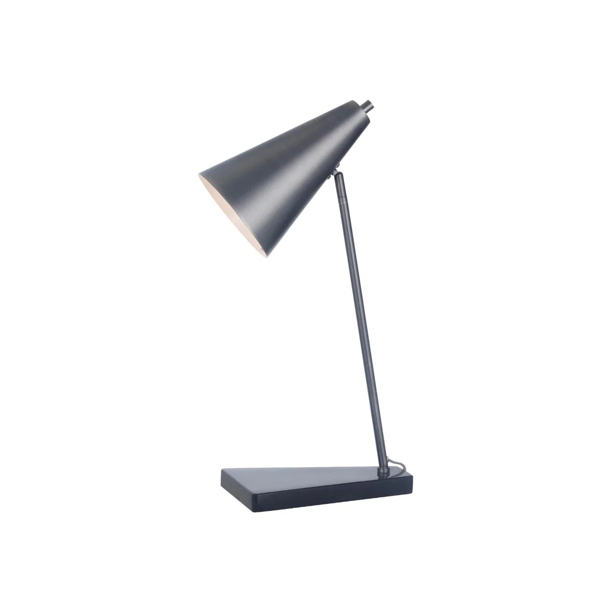 RV Astley Henley Desk Lamp in Matte Black & Marble