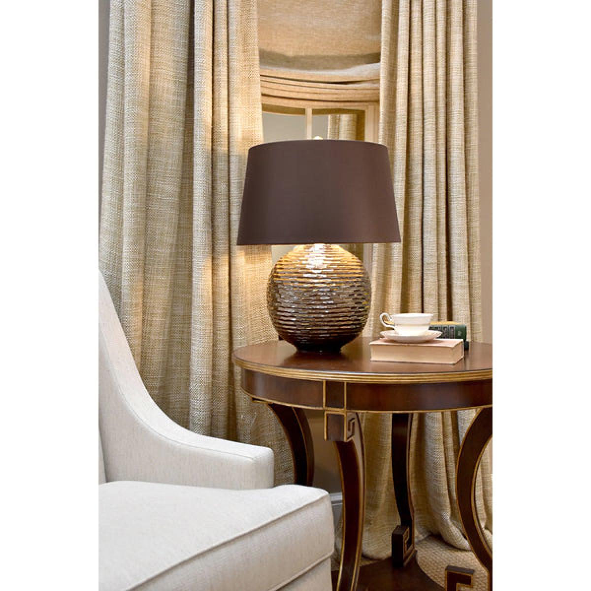 Elstead Caesar 1 Light Table Lamp Gold – image 3