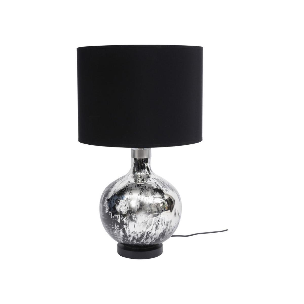 Libra Silver And Black Antique Table Lamp (Base Only) - E27 60W 16" Shade | Outlet – image 3