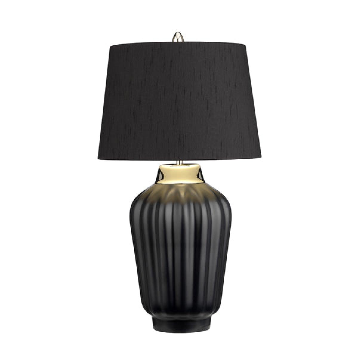 Quintessentiale Bexley Black and Polished Nickel Table Lamp – image 2