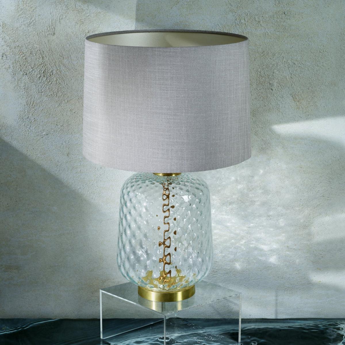 Heathfield & Co Risco Clear Table Lamp – image 2
