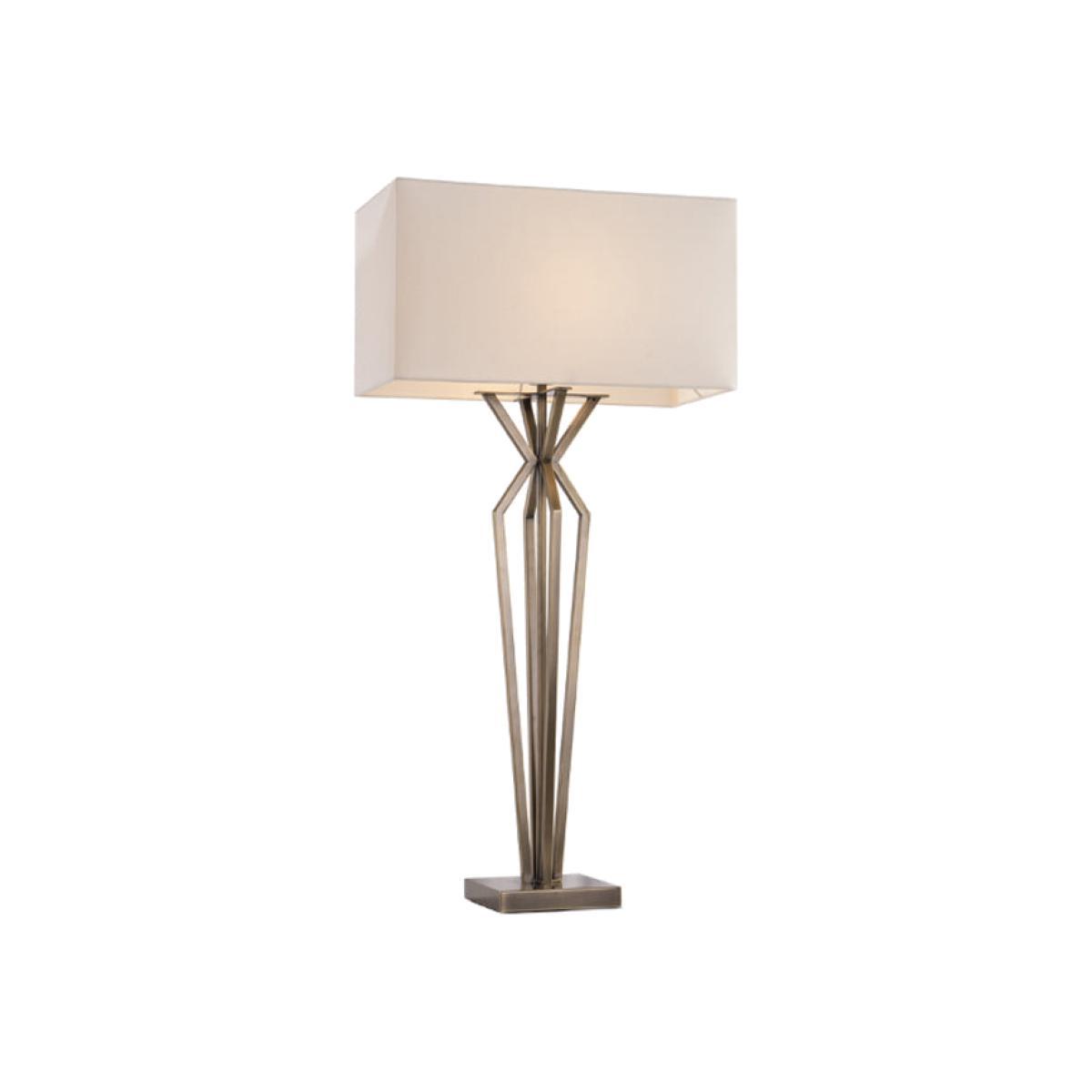 RV Astley Vannes Table Lamp Antique Brass