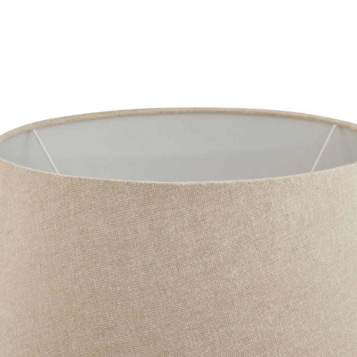 Hill Interiors Conicle Wicker Table Lamp With Linen Shade – image 3