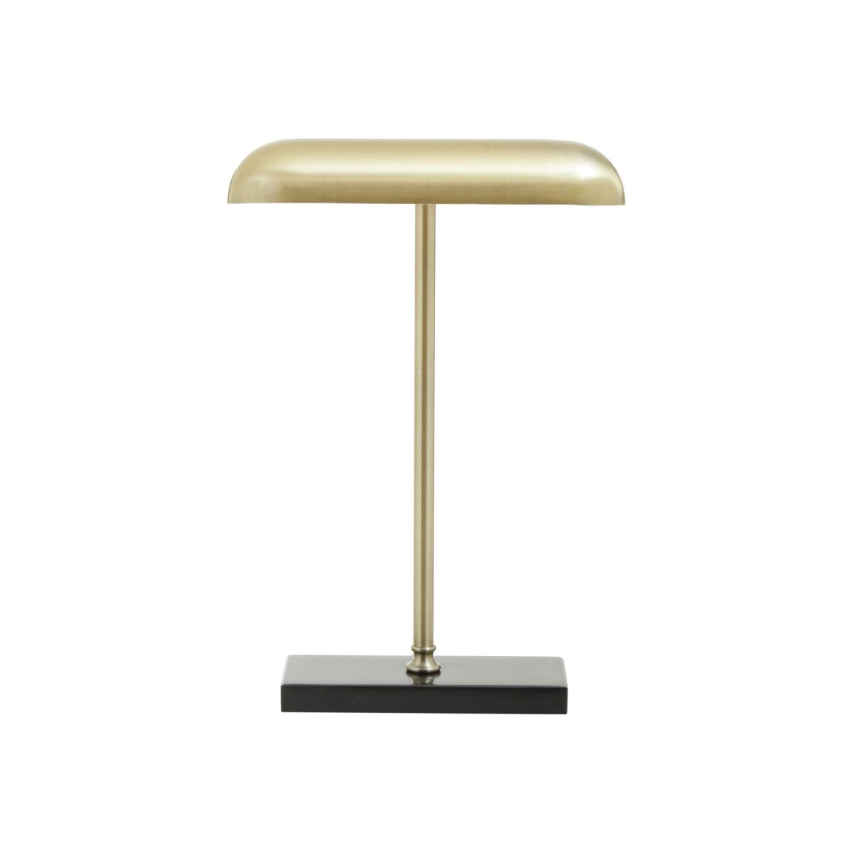 Olivia's Narla Small Desk Lamp in Black & Brass – image 1
