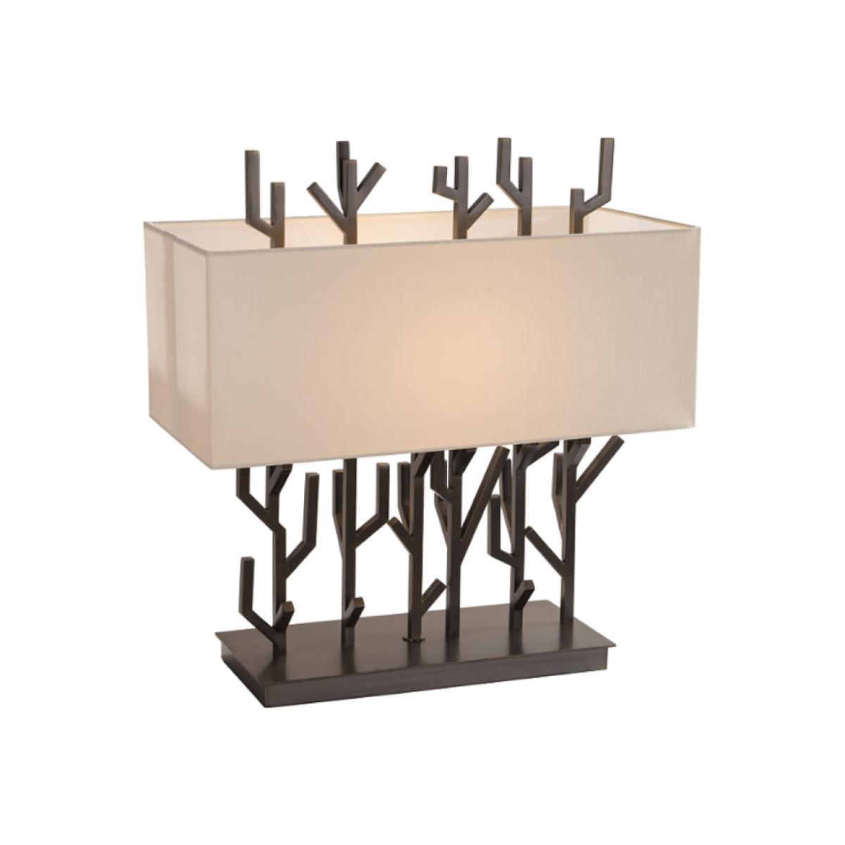 RV Astley Carrock Table Lamp Dark Brass