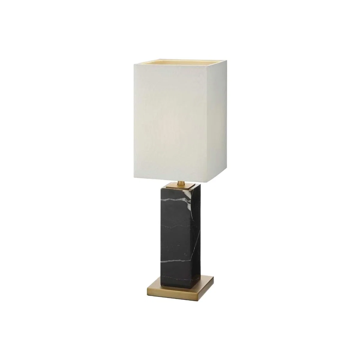 RV Astley Micaela Black Marble Table Lamp | OUTLET
