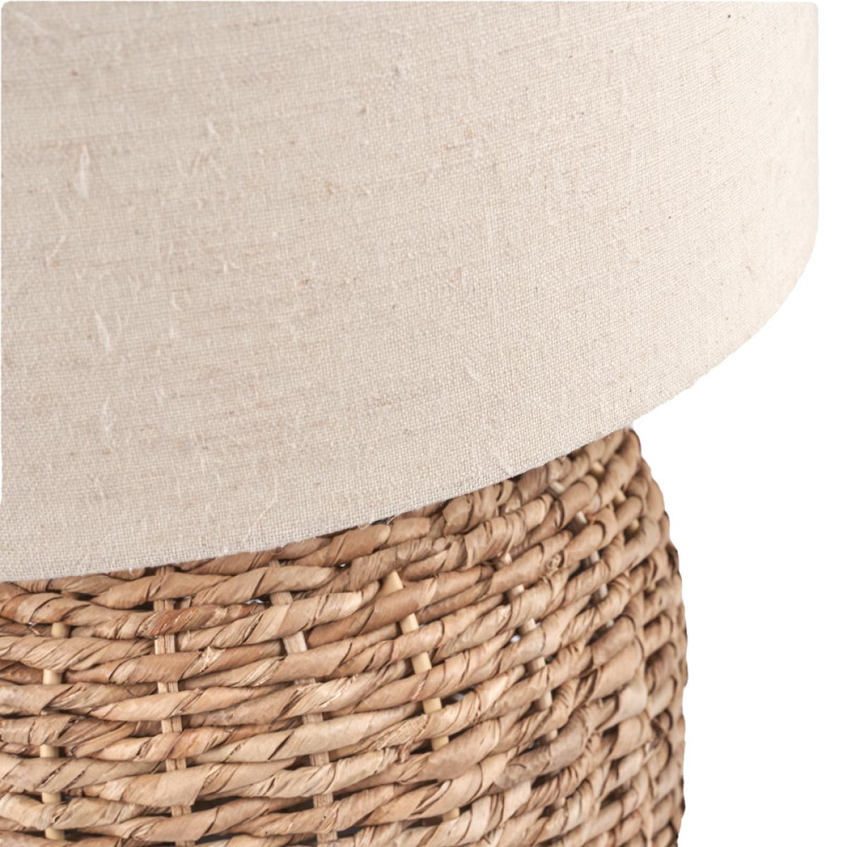 Olivia's Pheobe Small Natural Woven Table Lamp – image 3