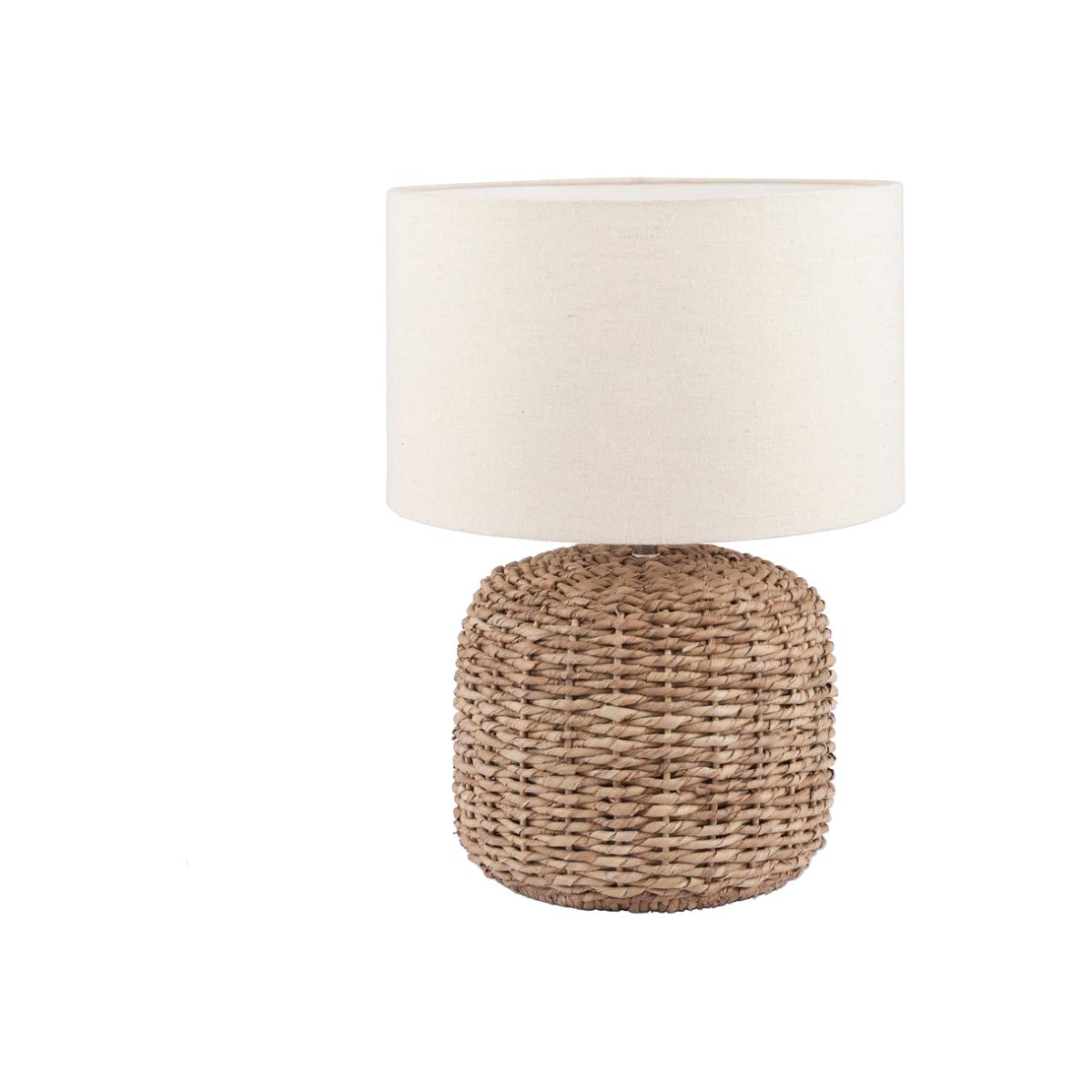 Olivia's Pheobe Small Natural Woven Table Lamp – image 1