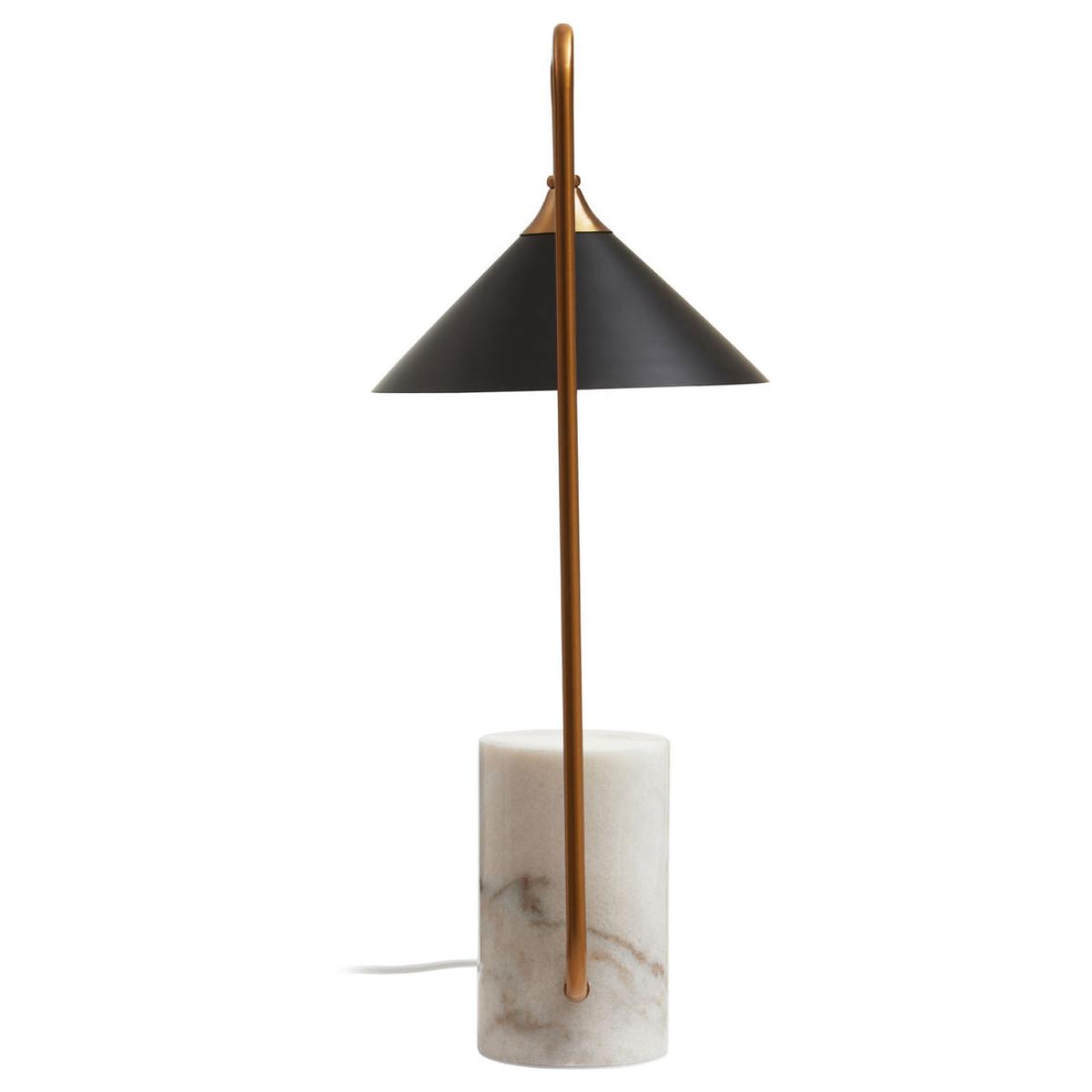 Olivia's Macy Table Lamp in Black & White – image 4