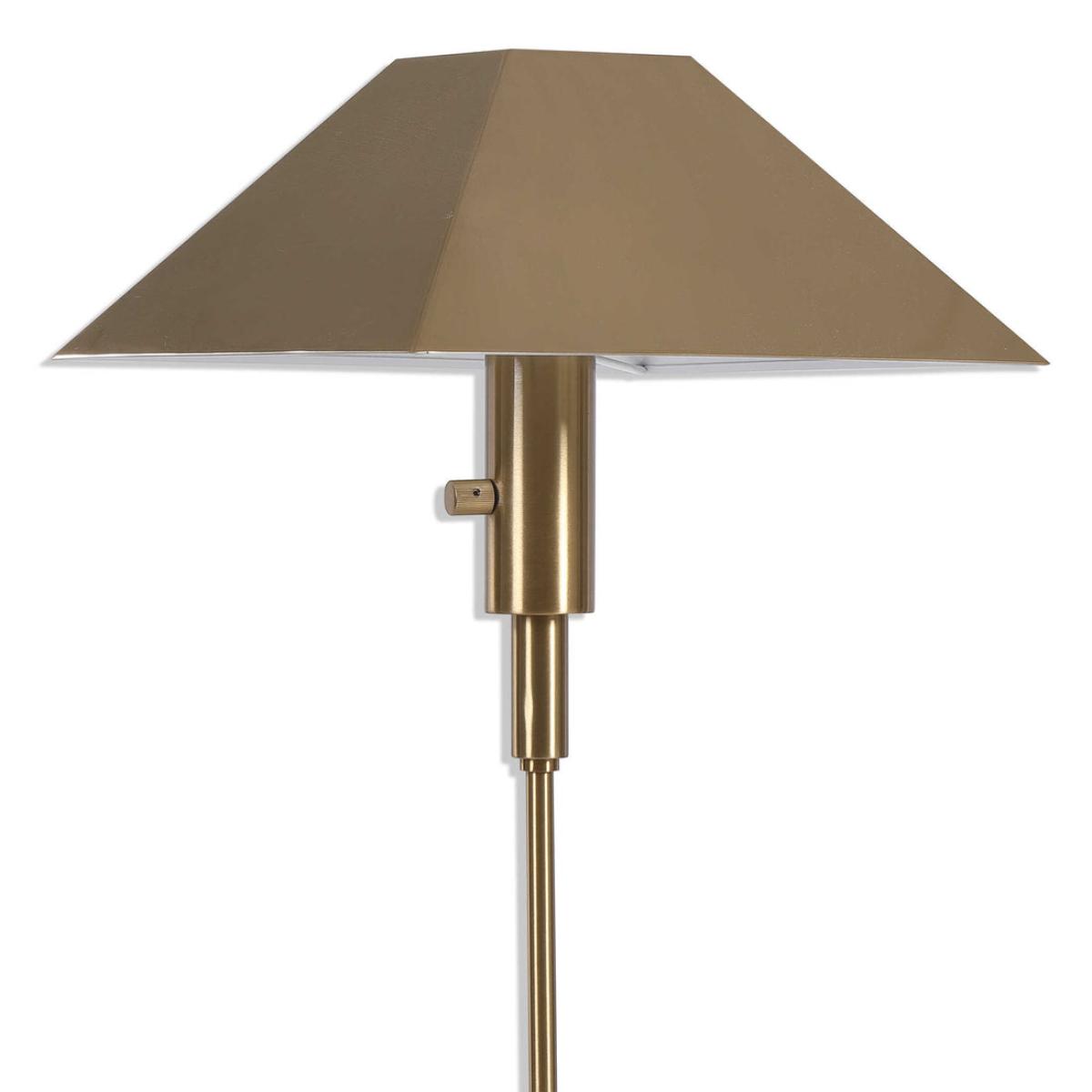 Uttermost Black Label Telescope Buffet Lamp - White Marble/Brass – image 5
