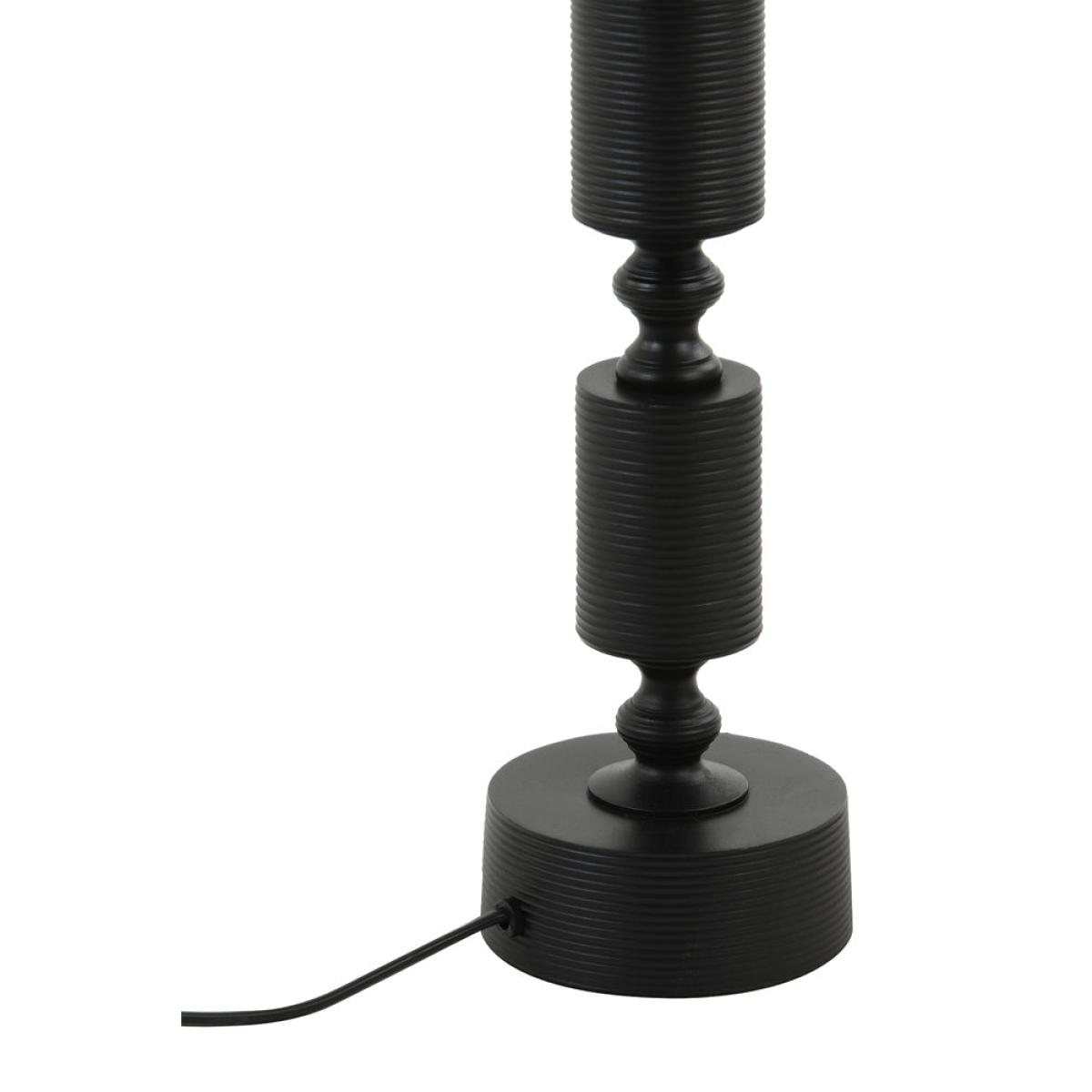 Light & Living GItaya Table Lamp Matt Black - Discontinued – image 3