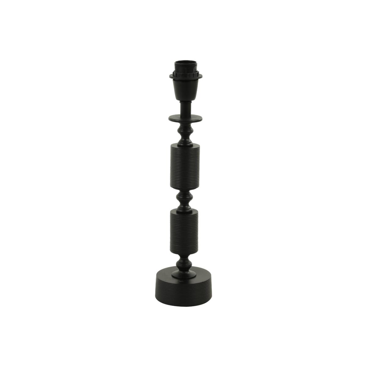 Light & Living GItaya Table Lamp Matt Black - Discontinued – image 1
