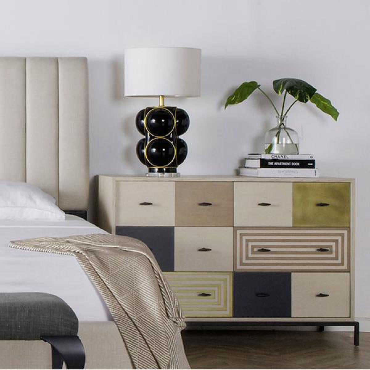 Andrew Martin Bubble Table Lamp Black/Gold – image 3