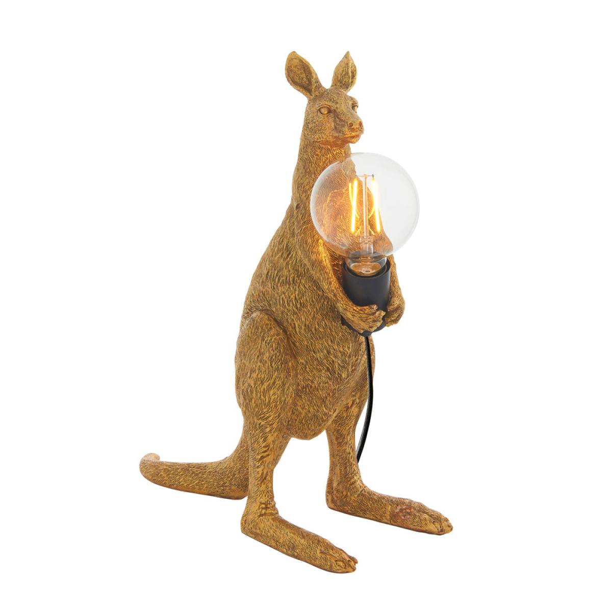 Olivia's Henley Kangaroo Table Lamp in Gold – image 2