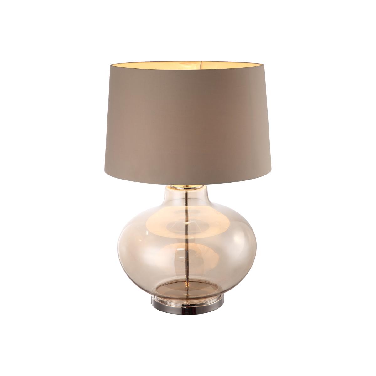 RV Astley Balado Table Lamp Cognac Glass Base Only