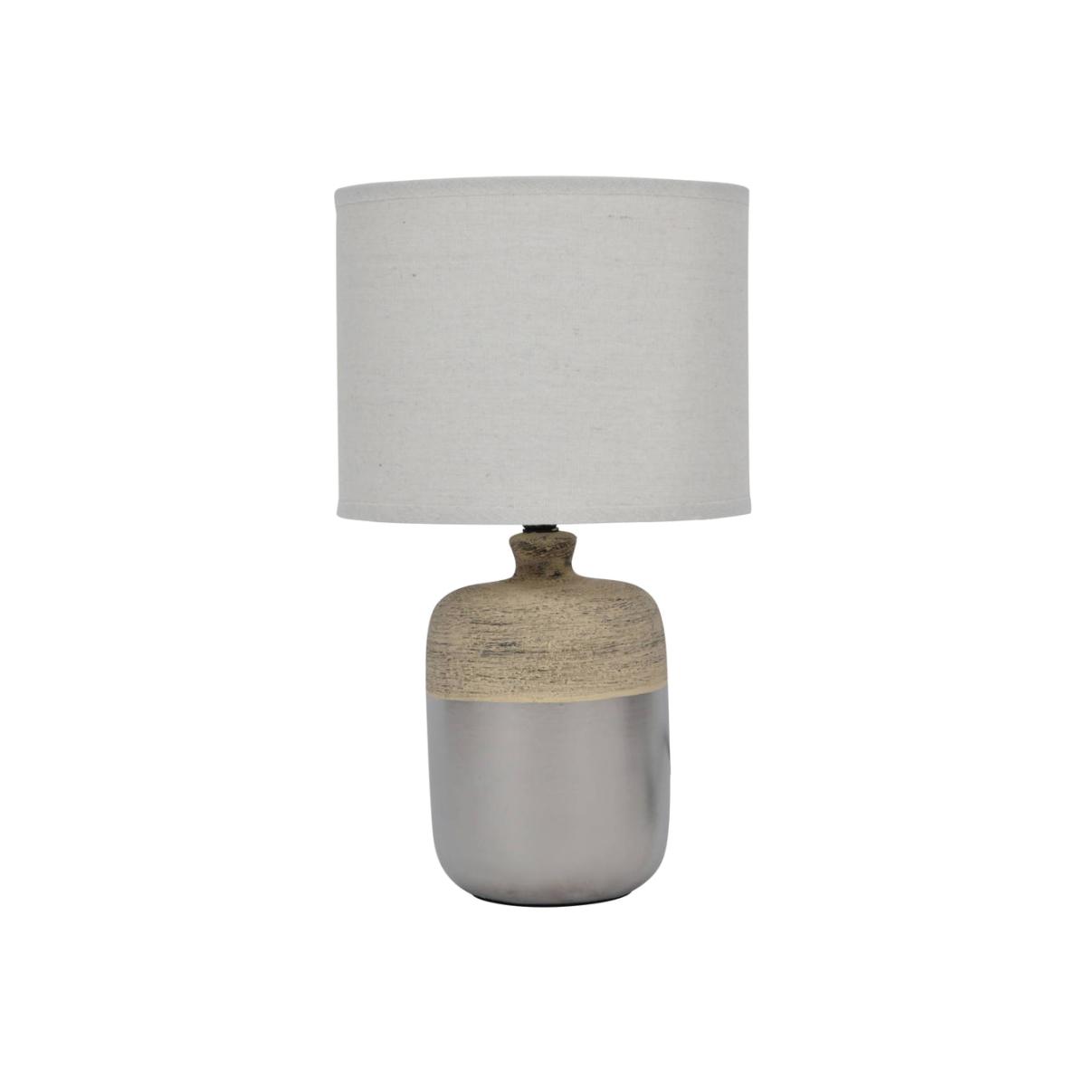 Libra Interiors Riviera Two Tone Table Lamp With Shade | Outlet – image 1