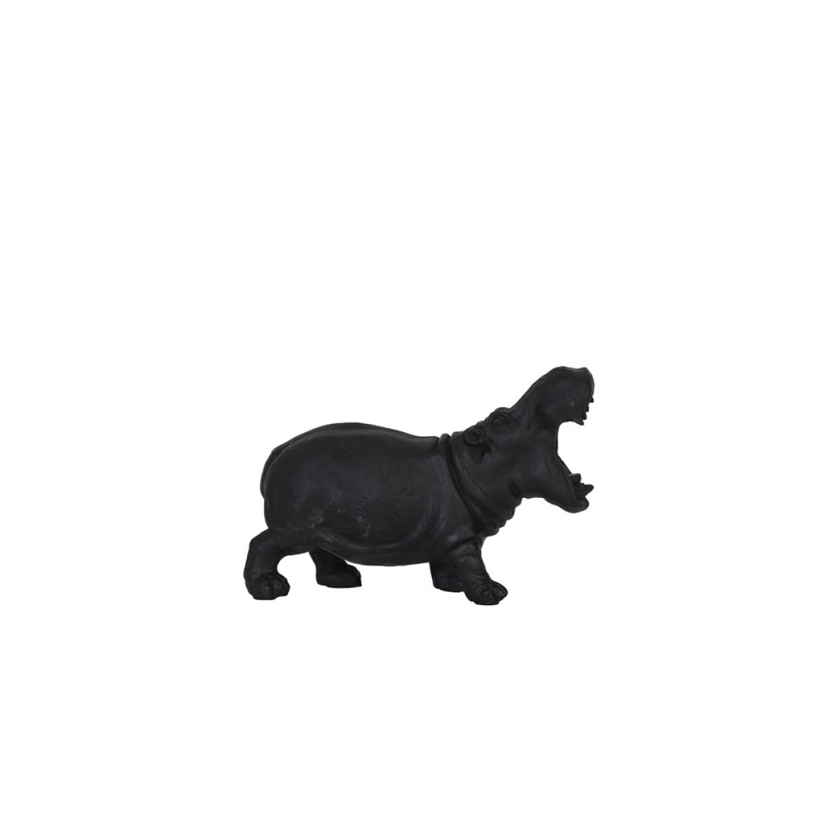 Light & Living Hippo Table Lamp Matt Black – image 2