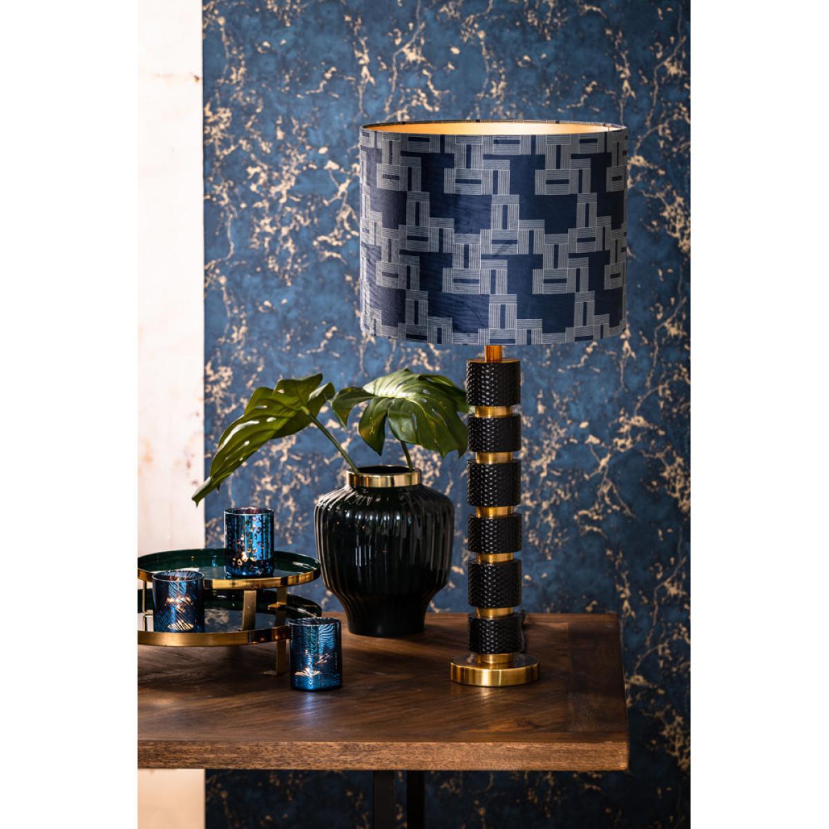 Light & Living Azoyu Table Lamp Matt Black And Antique Bronze / Small – image 9