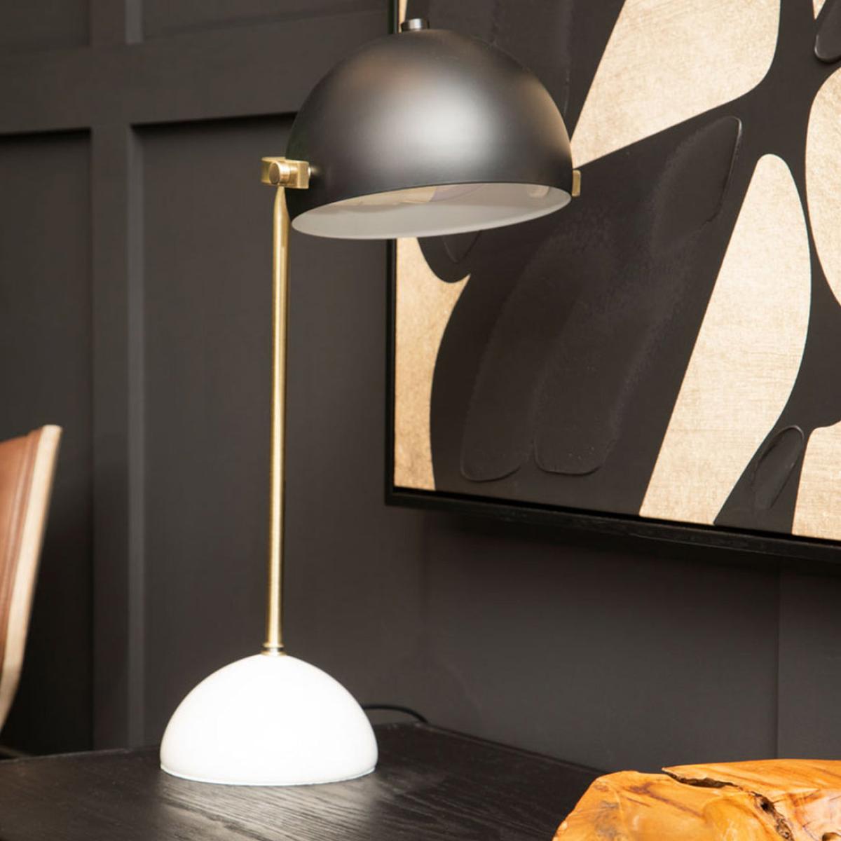 Olivia's Macsen Table Lamp in Black & White – image 6