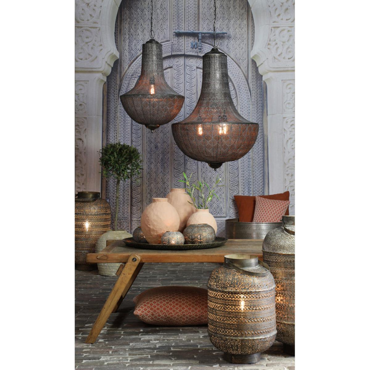 Light & Living Udupi Table Lamp Brown Gold / Large – image 4